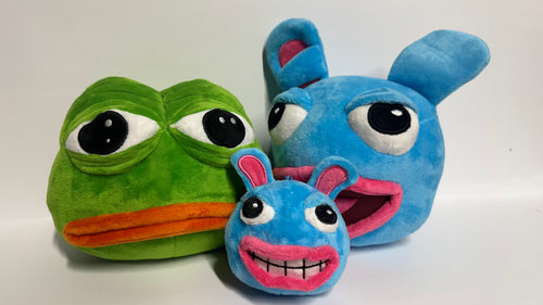 $BRETT X PEPE PLUSHIE BUNDLE